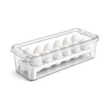 12 Gözlü Kilitli Yumurta Saklama Kabı Plastik Yumurta Taşıma Kutusu Kapaklı Şeffaf Buzdolabı Düzenleyici Bpa Free 12&apos Li Yumurta Organizeri 000 Açık Krem