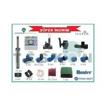 Hunter Otomatik Sulama Sistemi Malzemesi 200mt2 Bahçe Paketi