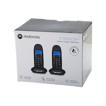 2pcs Siyah Dijital Kablosuz - Telsiz Telefon Arayan No Görme 50 Hafıza C-1002cb 5728