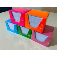 Küp Not 10 Paket Küp Blok Not Kağıdı 1. Hamur 8x8 Cm 500 Yaprak