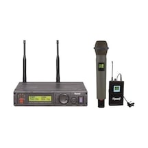 Roof R-1200 Uhf El + Yaka Kablosuz Mikrofon Seti
