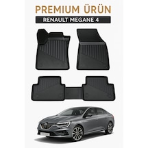 Renault Megane 4 Uyumlu 3d Oto Paspas Premium