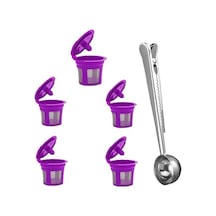 Metabagua Keurig Ve Mını Plus Serisi Makineler Için Yeniden Kullanılabilir Bardaklar 8eydou Pembe