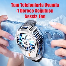 Yüksek Kalite Tüm Telefonlarla Uyumlu Telefon Soğutucu Fan Sessiz