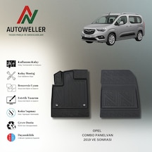 Opel Combo Panelvan 2019 Sonrası Uyumlu Havuzlu Oto Paspas
