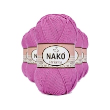 5 Adet Pırlanta Amigurumi El Örgü İpi Yünü Gül 1249