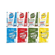 Pruva Akademi 8. Sınıf İnkılap + Türkçe + Din + İngilizce Soru + Deneme Seti 8 Kitap 2023