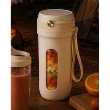 Kablosuz Taşınabilir Blender Güçlü Motorlu Meyve Sıkıcı Ve Smoothie Hazırlayıcı Çok Renkli