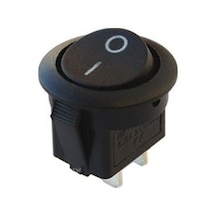 Ic-133 Yuvarlak Işıksız Anahtar On-Off 2P 10 Adet