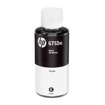 HP GT53XL 135 ml 6000 Sayfa Kapasiteli Siyah Mürekkep