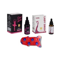 Caas Pink Lady Kadın Damla 30 Ml & Lady Orga Kadın Damla 30 Ml + Erkeklere Özel Hediye