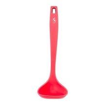 Lurch - Platin Silikon Sos Kepçesi 28 Cm Somon - Yanmaz, Yapışmaz, Bükülmez, Çizmez, Tat Ve Koku Bırakmaz - 240075