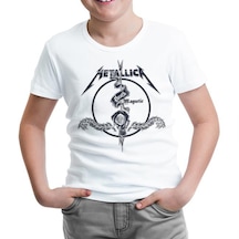 Metallica - Death Magnetic Beyaz Çocuk Tshirt