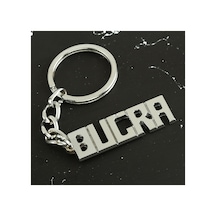 Buğra - 596 - - Kmrsfres - İsimli Anahtarlık- Çok Renkli
