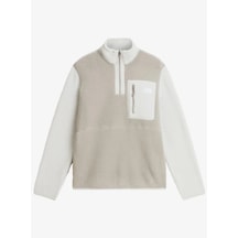 The North Face Yumiori 1/4 Zip Fleece Erkek Sweatshirt Gri