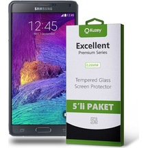 Samsung Uyumlu Galaxy Note 4 Ekran Koruyucu Cam 5 Adet Ekonomik Paket (541371215) 20 Tl Fark Ile Apple  iPhone Hızlı Şarj Kablosu