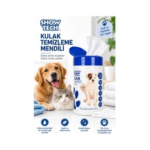 Show Tech Ear Wipes Kedi Köpek Kulak Temizleme Mendili 60 Adet