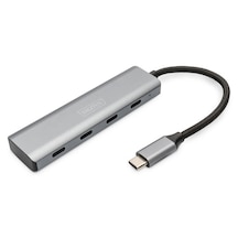 Digitus DA-70246 USB Type C to 4 Port Usb Type C 3.1 Gen1 5Gbps USB Çoklayıcı