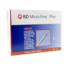 BD Micro-Fine Plus Insülin İğnesi 1 ML 10 x 10 (100 Adet)