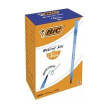 Bic Tükenmez Kalem Round Stick 1.0 Mm Mavi 60 Lı Paket