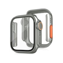 Apple Watch 44mm Uyumlu Watch 49mm Kasa Dönüştürücü Ve Ekran Koruyucu - Yıldız Işığı