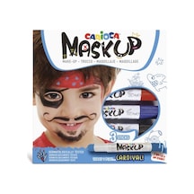 Carioca 43051 Yüz Boyası 3 Renk Carnival Karışık