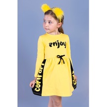 Toontoy Kız Çocuk Baskılı Elbise (529928661)