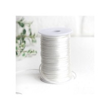 Bimotif Beyaz Floş İp Sıçan Kuyruğu , 2 Mm 25 Metre
