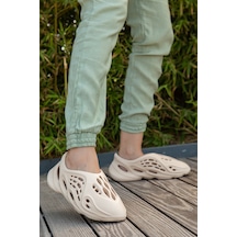 D106 Günlük Ortopedik Unisex Terlik Bej