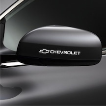Chevrolet Araba Yan Ayna Araç Sticker Yapıştırma 2Adet