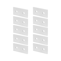 Yifomall Alüminyum Profil Bağlantı Plakası - 2 Delikli, Dayanıklı Ve Esnek Yapı İçin 10 Adet