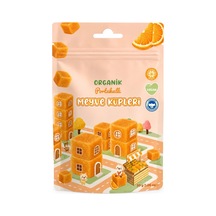 Mey İthalat Natural Organik Portakallı Meyve Küpleri 30gr