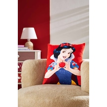 3d Princess Disney Lisanslı Kırlent 35x28 Cm Çok Renkli