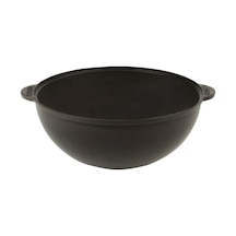 Lava Döküm Yuvarlak Kazan / Tencere. Döküm Demir Yekpare Kulplu Çap(Ø)30cm.