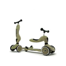 Scoot And Ride Highwaykick 1 Oturaklı Çocukscooter Olive 160629-00001 Açık Mavi