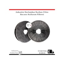 Alpina Ankastre Davlumbaz Karbon Kömür Filtre Bacasız Kullanım - 453447715