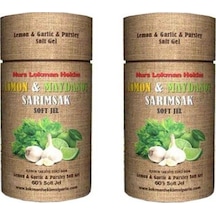 Nurs Limon Maydanoz Sarımsak Kürü Soft Jel 2 X 60 Kapsül2