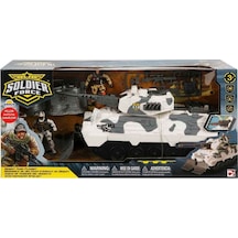 Sesli ve Işıklı Soldier Force Desert Tank Oyun Seti