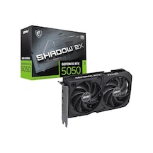 Msı Rtx 5050 8g Shadow 2x Oc G5050-8s2c 128 Bit Gddr6 8 Gb Ekran Kartı