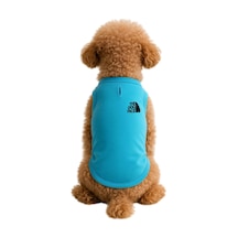 Kedi Ve Köpek Kıyafeti & Elbisesi Turkuaz The Dog Face Atlet Xl