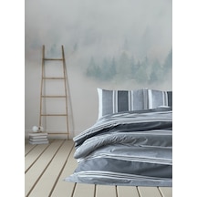 Listra Easy Cotton Çift Kişilik Nevresim Takımı Gri Listra Easy Cotton Çift Kişilik Nevresim Takımı Gri