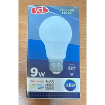 Ycl Yl-0509 Led Ampul 9 Watt Beyaz Işık 12 Volt
