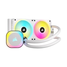 Corsair İcue Lınk H100i Rgb Cw-9061005-ww 240mm Beyaz İşlemci Sıvı Soğutucu