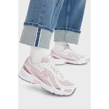 New Balance Logolu Sneaker Ayakkabı Kadın Ayakkabı U74078z Pembe-beyaz