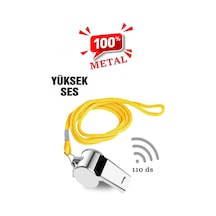 Metal Düdük - 110 Desibel 4915
