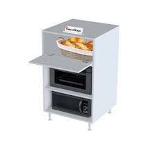 Modilayn Silva 1 Kapaklı 59,6 X 119,2 X 56 Cm Özel Üretim Mini Midi Mikrodalga Fırın Dolabı