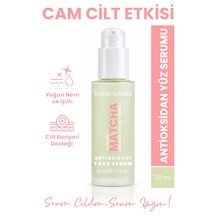 Bade Natural Matcha Cam Cilt Glass Skin Yoğun Nemlendirici Yüz Serumu 30 Ml