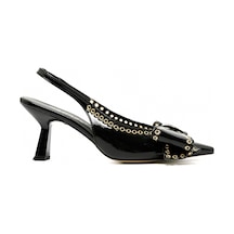 Topuklu/ Stiletto Kadın 3063041 Nacree Naplack Nero Siyah