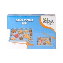 Blg-104 Ahşap Balık Tutma Oyunu - Okze-891032 1 Adet