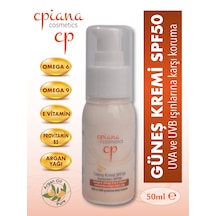 Güneş Koruyucu Krem Spf 50 Argan Yağı 50ml Güneş Koruyucu Krem Spf 50 Argan Yağı 50ml